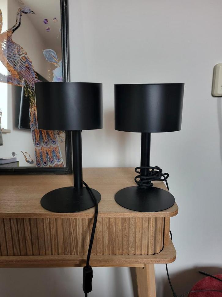 Lucide Knulle tafellamp 2x, Huis en Inrichting, Lampen | Tafellampen, Zo goed als nieuw, Minder dan 50 cm, Ophalen