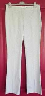 Witte H&M pantalon met strepen maat 40, Lang, Maat 38/40 (M), Ophalen of Verzenden, Wit