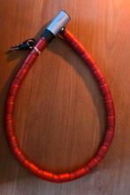 scooter of fietsslot rood, Fietsen en Brommers, Fietsaccessoires | Fietssloten, Ophalen of Verzenden, Zo goed als nieuw, Ringslot