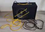 Goedwerkende Subwoofer van Ground Zero, met zekering&kabels!, Auto diversen, Ophalen, Gebruikt