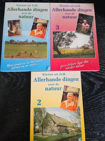 Klazien Uit Zalk Allerhande Dingen Over De Natuur Deel 1,2,3 beschikbaar voor biedingen