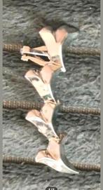 Oorstud haaientanden, Sieraden, Tassen en Uiterlijk, Verzenden, Nieuw, Zilver