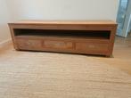 Teakhouten tv meubel, Ophalen, Teakhout, 50 tot 100 cm, Zo goed als nieuw