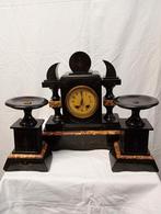 Klokkenstel marmer zwart, Ophalen