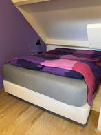 Boxspring 140x200, Ophalen, Tweepersoons, 140 cm, Zo goed als nieuw