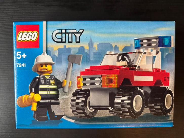 Lego city 7241 brandweer auto nieuw MISB, Kinderen en Baby's, Speelgoed | Duplo en Lego, Nieuw, Ophalen of Verzenden