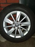 Golf 7 Lyon velgen 4 seizoensbanden Continental, Auto-onderdelen, Banden en Velgen, Ophalen, Gebruikt, 15 inch, Velg(en)