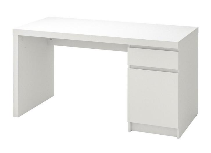 IKEA Malm Bureau - Stijlvol en praktisch!, Huis en Inrichting, Bureaus, Gebruikt, Bureau, Ophalen