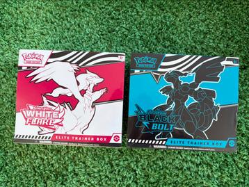 Pokemon White Flare & Black Bolt Elite Trainer Box beschikbaar voor biedingen