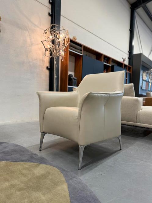 Leolux Mayuro Fauteuils Ceras Pristine leer Design Stoel, Huis en Inrichting, Fauteuils, Nieuw, Leer, 75 tot 100 cm, Ophalen of Verzenden