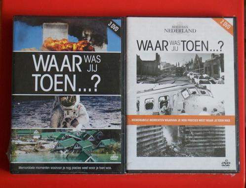 3-dvd Waar was jij toen + 2dvd Beeld van Nederland historie, Cd's en Dvd's, Dvd's | Documentaire en Educatief, Zo goed als nieuw