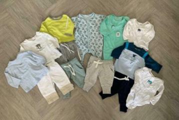 Fijne PAKKET Babykleding maat 50 - 56! Pakje, Setjes, Romper beschikbaar voor biedingen