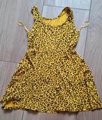 Jurkje met luipaardprint maat 140, Meisje, Ophalen of Verzenden, Zo goed als nieuw, Jurk of Rok