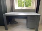 WOOOD Dennis bureau grenen staalgrijs, Ophalen, Gebruikt, Bureau