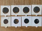 10 en 25 cent zink 1941 - 1943, Postzegels en Munten, Munten | Nederland, Ophalen, Koningin Wilhelmina, 1 cent