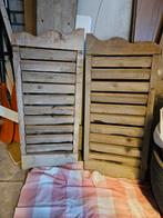 Houten Shutters, Gebruikt, Bruin, Minder dan 100 cm, 100 tot 150 cm