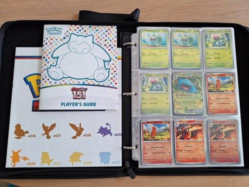 Complete set Pokémon 151 in EX/NM conditie, Hobby en Vrije tijd, Verzamelkaartspellen | Pokémon, Zo goed als nieuw, Meerdere kaarten