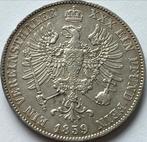 Pruisen thaler 1859, Postzegels en Munten, Munten | Europa | Niet-Euromunten, Ophalen of Verzenden, Duitsland, Losse munt, Zilver