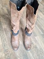 Leatherlook Laarzen Maat 40, Verzenden, Zo goed als nieuw, Bruin, Hoge laarzen