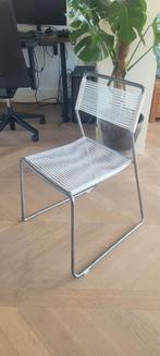 Vintage Ikea Melker Scoobidoe Spaghetti Stackable Chairs, Ophalen, Gebruikt, Wit, Eén