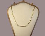 Gouden vintage schakel collier. 2025/797.