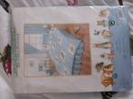 Beatrix Potter onderlaken met Volan, Hobby en Vrije tijd, Ophalen of Verzenden, Katoen, 30 tot 200 cm, 120 cm of meer