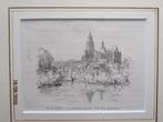 ZUTPHEN, Nieuwe Gravure nog in plast. In passepartout, Antiek en Kunst, Ophalen of Verzenden