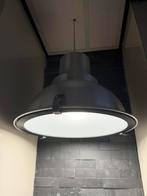 Industriële hanglamp aluminium – grote fabriekshal lamp, Gebruikt, Ophalen of Verzenden, Industriële, Metaal