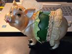 Heel leuk vrolijk varken met vleugels, L19x H17 cm, Huis en Inrichting, Woonaccessoires | Overige, Ophalen, Gebruikt