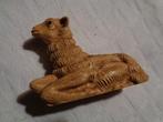 vintage liggend schaap v bij de kerststal  Italy, Diversen, Kerst, Ophalen of Verzenden