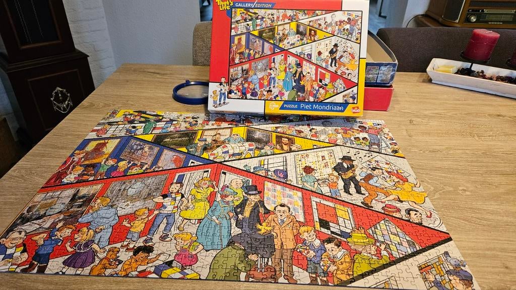 Puzzel 1000 st, Ophalen, 500 t/m 1500 stukjes, Zo goed als nieuw