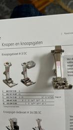 Bernina Knoopsgaten voet 3, Hobby en Vrije tijd, Naaimachines en Toebehoren, Ophalen of Verzenden, Zo goed als nieuw, Naaimachine