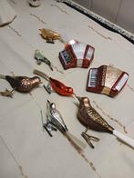 14610  5 antieke kerstboom  hangers, Diversen, Kerst, Ophalen of Verzenden