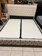 Boxspring outlet alles moet weg, Huis en Inrichting, Slaapkamer | Boxsprings, Bruin, Tweepersoons, Ophalen of Verzenden, Zo goed als nieuw