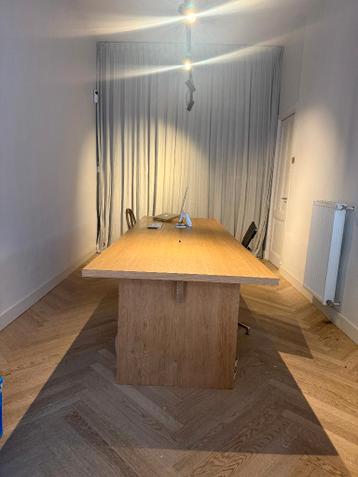 Maatwerk massief eiken bureau - afbeelding 2