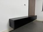 TV kast, Mango hout! ( Zwart ), Ophalen, Zo goed als nieuw, Minder dan 100 cm, 25 tot 50 cm