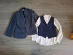 Feestpak colbert, gilet en blouse maat 110, Kinderen en Baby's, Kinderkleding | Maat 110, Gebruikt, H&M, Ophalen of Verzenden