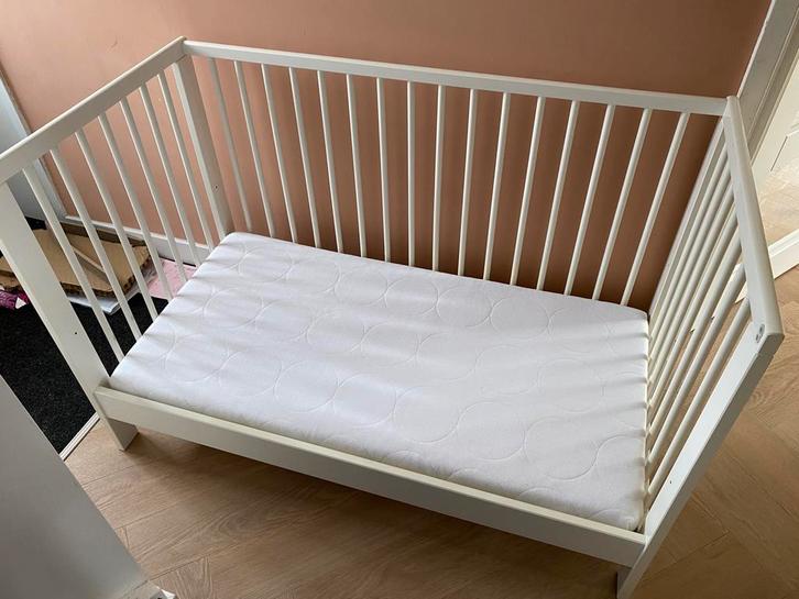 Ikea babybed/ledikant Gulliver, Kinderen en Baby's, Babywiegjes en Ledikanten, Gebruikt, Ledikant, Ophalen
