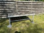 Tuin tafel 200cm 100cm, Ophalen, Gebruikt, Rechthoekig, Hout