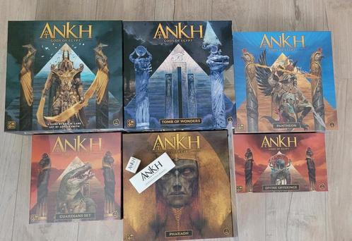 [EN] Ankh Gods of Egypt - KS Collection, Hobby en Vrije tijd, Gezelschapsspellen | Bordspellen, Nieuw, Een of twee spelers, Drie of vier spelers