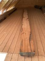 Oude eiken balk (geborsteld), Doe-het-zelf en Verbouw, Hout en Planken, Ophalen, Gebruikt, Eiken, Balk