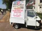 Tuktuk bedrijf te koop foodtruck reclame tuktuk + inventaris
