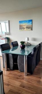4 eetkamerstoelen, Ophalen, Hout, Overige kleuren, Zo goed als nieuw