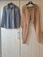 Studio Anneloes Set M - Beige/Blauw travelstof, Ophalen of Verzenden, Gedragen, Maat 38/40 (M)