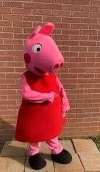 Peppa pig mascotte te huur, Hobby en Vrije tijd, Feestartikelen | Verhuur, Ophalen, Zo goed als nieuw, Verjaardag