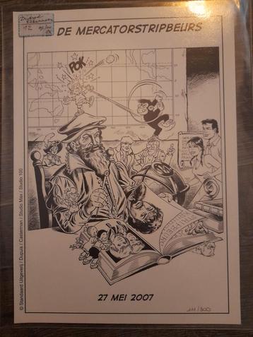 Ex Libris Mercatorstripbeurs 2007 - Nr. 111/300 beschikbaar voor biedingen