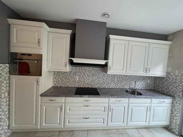 Complete Landelijke Rechte Keuken + Wandkast + GEDEMONTEERD, Huis en Inrichting, Keuken | Complete keukens, Enkelwandige keuken