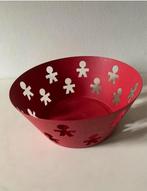 ALESSI - design KINGKONG - metalen schaal in rood - nieuw, Ophalen of Verzenden