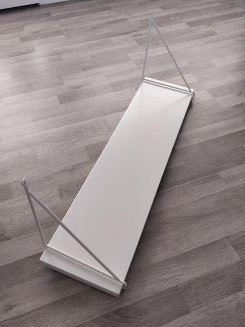 IKEA BERGSHULT / PERSHULT wandplank, 80 x 20 cm, wit, Huis en Inrichting, Woonaccessoires | Wandplanken en Boekenplanken, Gebruikt