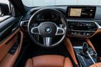 BMW 5 Serie Touring 530i High Executive M Sport Automaat / P, Auto's, BMW, Te koop, Zilver of Grijs, Vermoeidheidsdetectie, Benzine